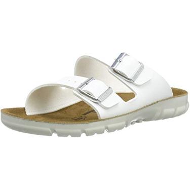 Imagem de Birkenstock Bilbao, sandálias masculinas, Branco, 44