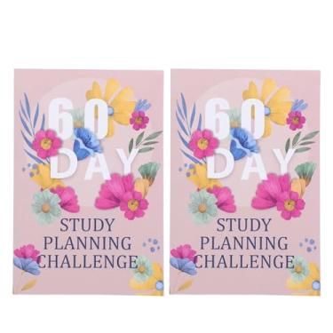 Imagem de 2PCS Premium Quality Horizontal Noturned Journal Notebook Conjunto de 30 páginas Doubres lados para estudos de trabalho para o escritório de viagens para estudantes da faculdade