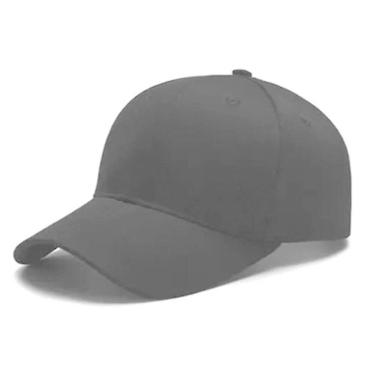 Imagem de Boné Chapeu Bombeta Básico Unissex Ajustável Liso Aba Curva