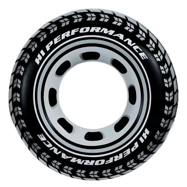 Imagem de Boia Inflável Divertida 91cm Pneu Radial Intex 59252