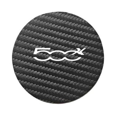 Imagem de Protetores De Porta-Copos Para Carro Fiat 500, 2 Peças, Almofadas Redo