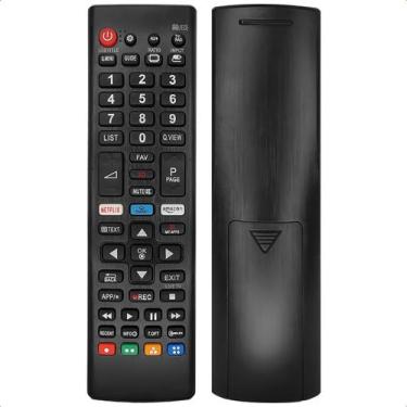 Imagem de Controle Remoto Compatível com Smart Tv  3d Netflix 6710900010A Amazon