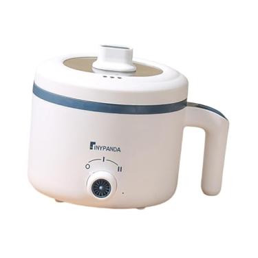 Imagem de Baoblaze Panela elétrica para arroz, macarrão, panela elétrica doméstica, pequena portátil, bolinhos, ovos, ramen, bife, sopa, Sem Vaporizador