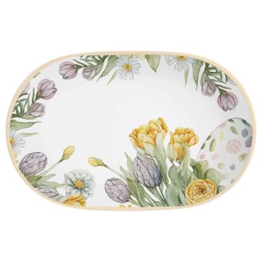 Imagem de Travessa Easter Colors 34 Cm Em Cerâmica Alleanza