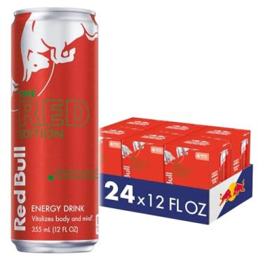 Imagem de Red Bull Bebida energética, melancia, 30 ml (pacote com 24)