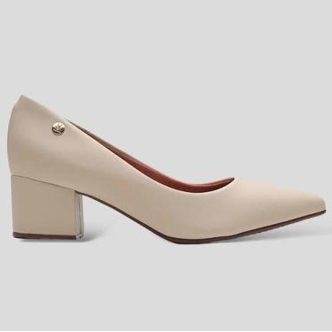 Imagem de Sapato Vizzano 1220315 Esporte Salto Médio Sola Grossa Pelica Feminino