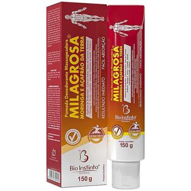 Imagem de Pomada Massageadora Milagrosa Moringa e Açafrão da Terra Bio Instinto 