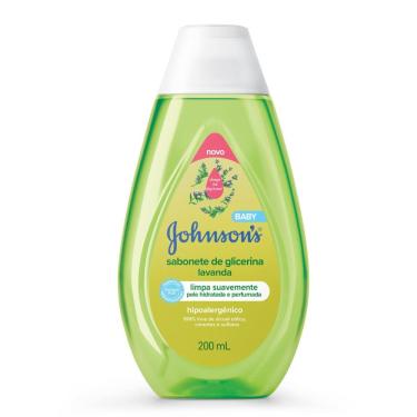 Imagem de Sabonete de Glicerina Infantil Liquido Baby Johsonn`s Lavanda 200ml