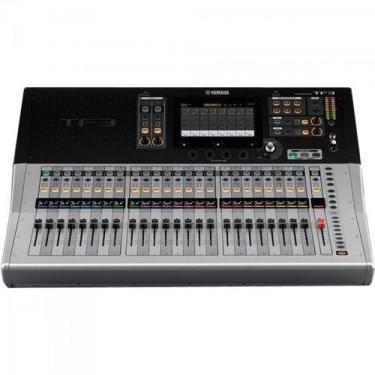 Imagem de Mesa de Som Yamaha TF3 Digital 48 Canais Bivolt Preta/Prata