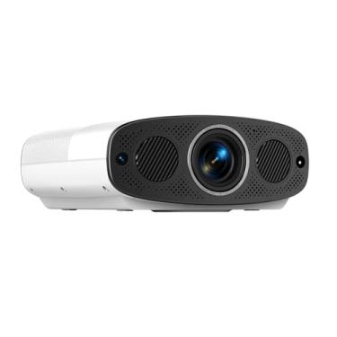 Imagem de VEVSHAO A22 Projetor Portátil,1000 ANSI Lumens,Projetor 4K 1080P Full HD,Foco e Correção Trapezoidal Automáticos,Android 9.0 2+32GB,5G WiFi BT 5.0,Alto-falante Duplo 10W,para Home Theater e Escritório