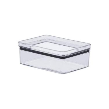 Imagem de Pote Hermético Frios Queijo Presunto Acrílico 770ml Geladeir