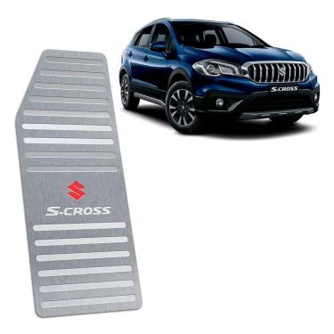 Imagem de Descanso De Pé Suzuki S-cross 2017/2019 Aço Inox Prata