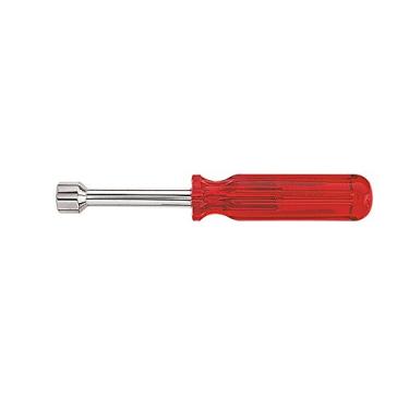 Imagem de Klein Tools Chave de porca S16 de 1/2 polegada com eixo oco de 7 cm e alça confortável, feita nos EUA