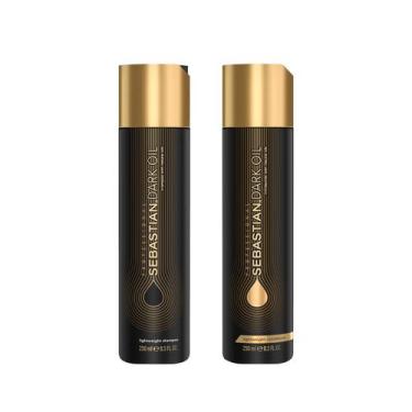 Imagem de Conjunto de shampoo e condicionador Sebastian Dark Oil 250ml