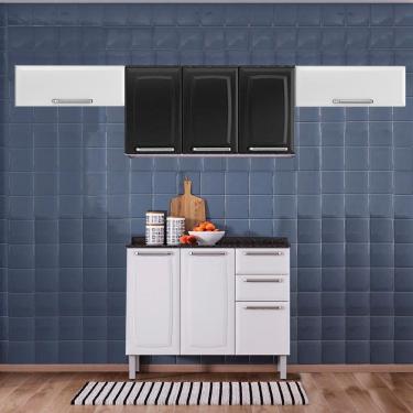 Imagem de Cozinha Itatiaia Luce com Armários Aéreos e Balcão 