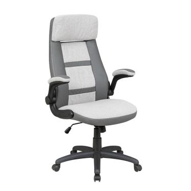 Imagem de Cadeira de Escritório Presidente Giratória com Relax Juan Cinza