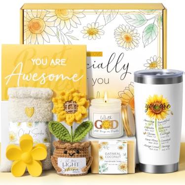 Imagem de Presentes cristãos para mulheres, fé, presentes inspiradores religiosos para mulheres católicas, girassol, espiritual, presente de aniversário para mulheres, mãe, irmã, melhores amigas, avó, esposa