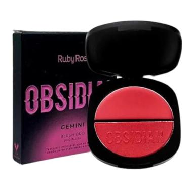 Imagem de Blush Duo Obsidian Gemini Ruby Rose OG01