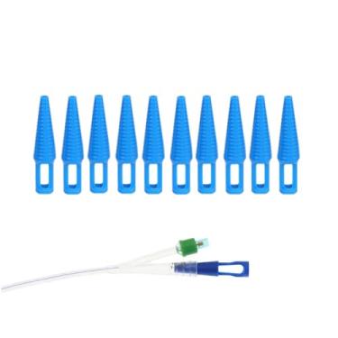 Imagem de Medcore 10 Conjuntos De Plugues Cateter - Pacote Estéril Individual, Adaptador Plugue, Suprimentos Azuis