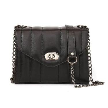 Imagem de Bolsa Transversal Maria Milão Matelassê Pequena Luxo-Feminino