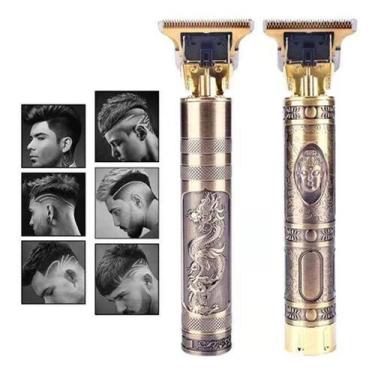 Imagem de Máquina de cortar cabelo elétrica, barbeador, barba moderna, sobrancel