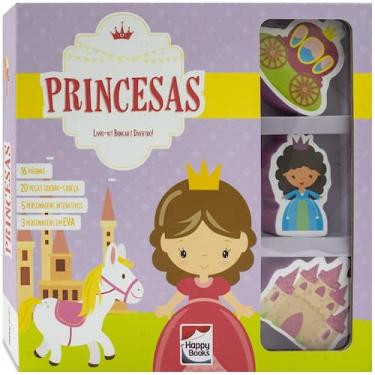 Imagem de Livro - Livro Brincar é Divertido! Princesas