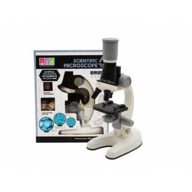 Imagem de Kit de microscópio composto 100x a 450x com sistema de luz - Lightbek 