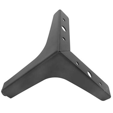 Imagem de Pissente 4 Peças de Pés de Mobília Banhados a Ferro, Pés de Mesa de Chá/Pés de Mesa de Centro Com Almofadas Antiderrapantes de Silicone para Sofá, Mesa de Cabeceira, Armário, (13 pontos (1,8