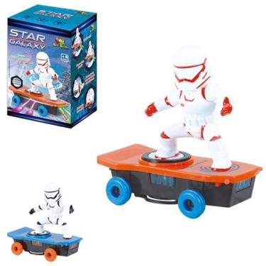 Imagem de Brinquedo Robô Espacial Radical com Skate - Art Brink