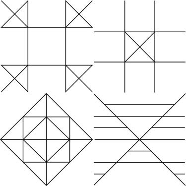 Imagem de Papel de Parede Line Art Geometria MT779004 - Rolo: 10m x 0,53m