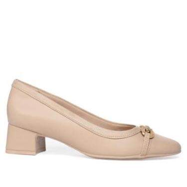 Imagem de Sapato Feminino Comfortflex Napa Bege Claro-Feminino