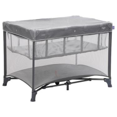 Imagem de Berço Portátil Cosco Kids Cozzy até 18kg Cinza, Cinza