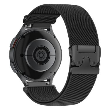 Imagem de Pulseira de nylon elástica para Garmin Venu 3 4 2/Forerunner 965 265,22 mm com fivela esportiva elástica estilo paraquedas para Samsung Galaxy 3 de 45 mm/relógio de 46 mm/Gear S3 Frontier/pulseira