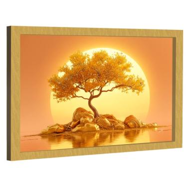 Imagem de Quadro Decorativo Árvore da Vida Pôr do Sol