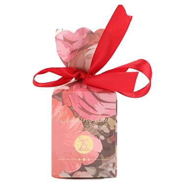Imagem de Yinhing Caixas de Favor do Partido, 50 Caixas de Doces Set Favors Favors Small Boxes Com Caixa de Presentes de Corda DIY para Doces, Embalagens de Pequenos Presentes, etc. (Red HM2251303)