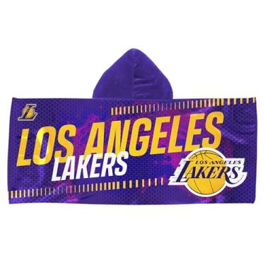 Imagem de Los Angeles Lakers NBA Reduce Youth Toalha com capuz 56 x 129 cm