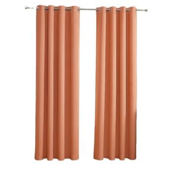 Imagem de Cortina Oxford Para Sala 3,00x2,50m Ideal Para Sala ou Quarto (SALMÃO)