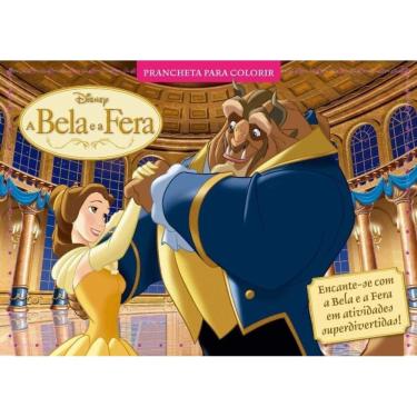 Imagem de Disney Prancheta Para Colorir - Bela e a Fera