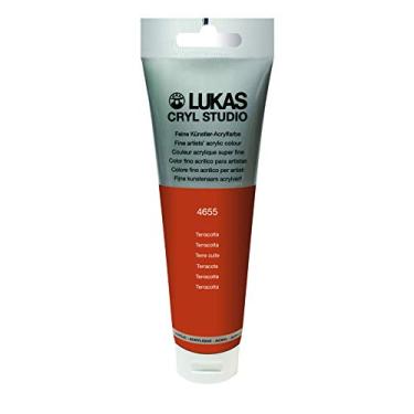 Imagem de Lukas Cryl Studio Artist Acrylics - Qualidade profissional, tintas de secagem rápida - Terracota tubo de 125 ml