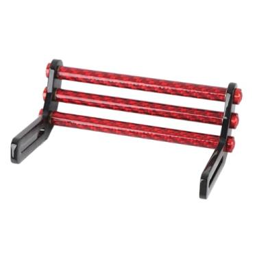 Imagem de RiToEasysports Amortecedor Dianteiro para Carro RC, Amortecedor Dianteiro de Fibra de Carbono Com 75 Mm de Largura para SCX10 LCG 1/10 RC Car Crawler