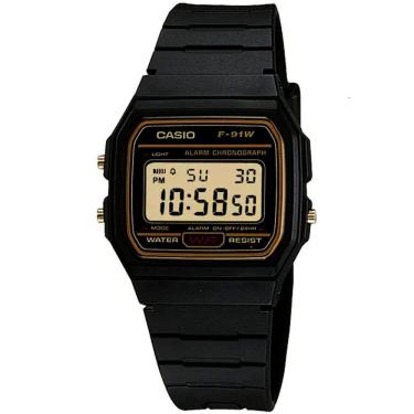 Imagem de Relógio CASIO unissex digital F-91WG-9QDF