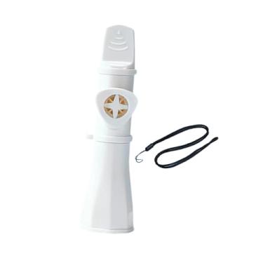 Imagem de harayaa Kazoo, flauta de boca, lembrancinha de festa, presente, harmônica portátil, instrumentos musicais para guitarra, ukulele, crianças e, Branco