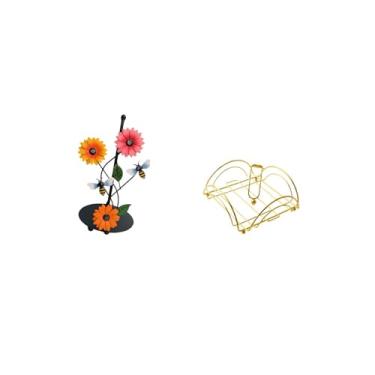 Imagem de Fenteer Dispensador de Papel Toalha E Guardanapos com Suporte Vertical Antiderrapante E Braço Ponderado para Casa, Hotel, Bar, Mesa de Jantar, Café E Armazena