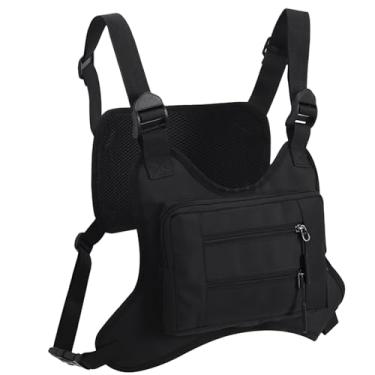 Imagem de Bolsa de esqui, bolsa de snowboard masculina com alças ajustáveis, painel traseiro respirável, tecido Oxford com vários bolsos com zíper