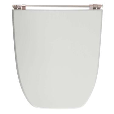 Imagem de Assento Sanitario Scala Sterling Silver (cinza) Para Vaso Ideal Standard
