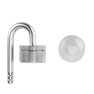 Imagem de Generic Difusor de CO2 Em Liga de Alumínio, Fácil Instalação, Atomizador de CO2, Refinador Durável para Proprietários de Aquários