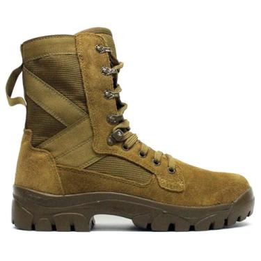 Imagem de GARMONT Bota masculina T 8 Bifida multiterreno militar tática camurça couro, Coiote, 11 Wide
