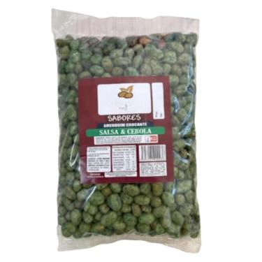 Imagem de Salgadinho Crocante Sabores Especiais Premium 1kg e 500g Snacks - Saborosos para Lanches e Festas (1kg, Salsa e Cebola)