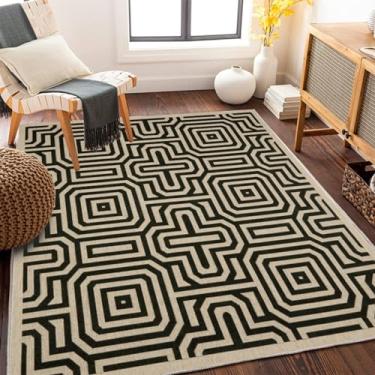 Imagem de Tapete externo 20 x 25 cm à prova d'água lavável, tapete de deck externo impermeável para pátios antiderrapante 12 x 20 cm, tapetes de jardim ao ar livre 7 x 12 cm fácil de limpar para varanda e