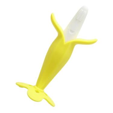 Imagem de Generic Mordedor de Banana 3D Mastigável, Alivia o Desconforto Dos Bebês e Promove o Desenvolvimento Saudável (Verde Branco)